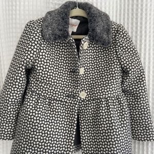 Cat & Jack 3t Tweed Jacket with Faux Fur Collar